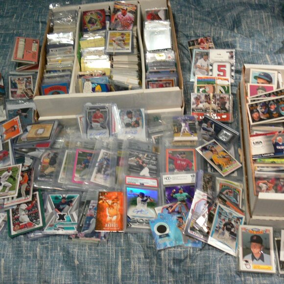 BASEBALL CARDS-GRADED-JERSEY CARDS-#rd ROOKIES LOT OF 20 CARDS - Picture 1 of 7